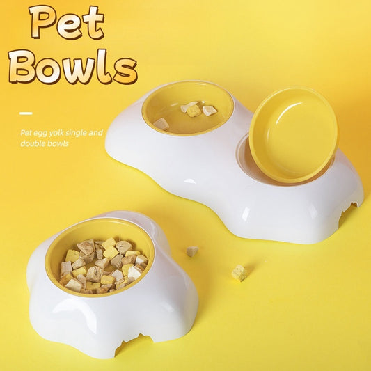 Double Dog Bowls Pet Water And Food Bowls Preventing Overturning Pet Feeder Bowls For Puppy Pet Supplies Accessories Pet Product